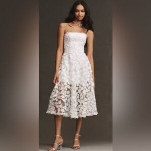 Helsi Florence Strapless A- Line Midi Dress